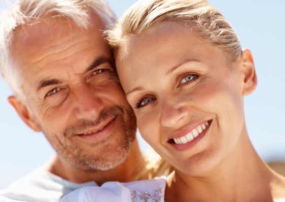 Paar mittleren Alters