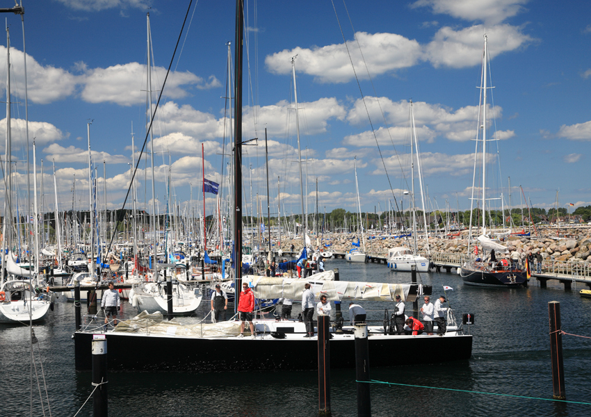 Yachthafen in Kiel-Schilksee