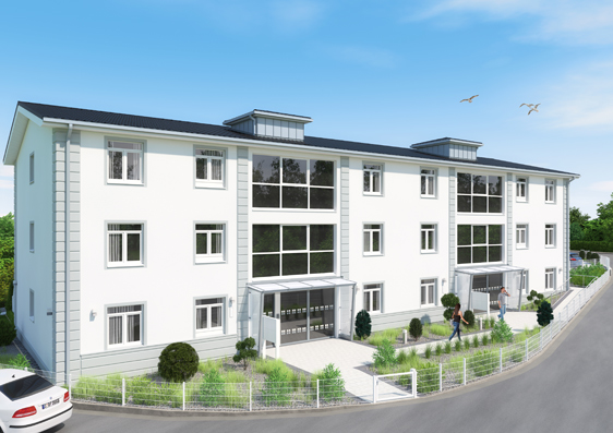 Visualisierung Gebäude